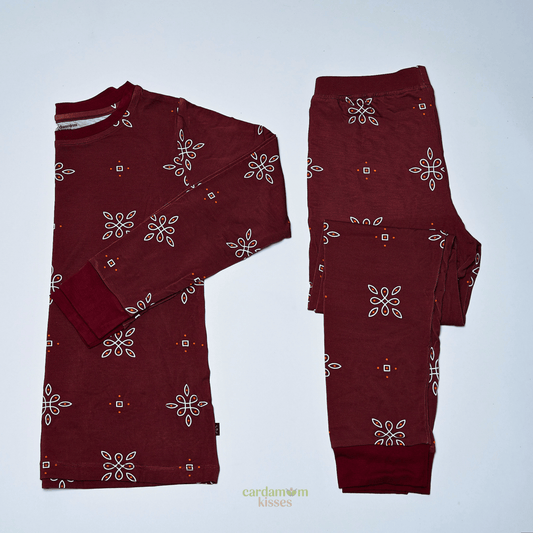 Kolam Kaleidoscope Toddler PJ Set