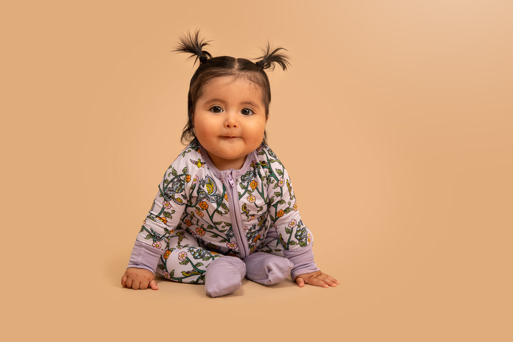 Kalamkari Canopy Baby Sleeper