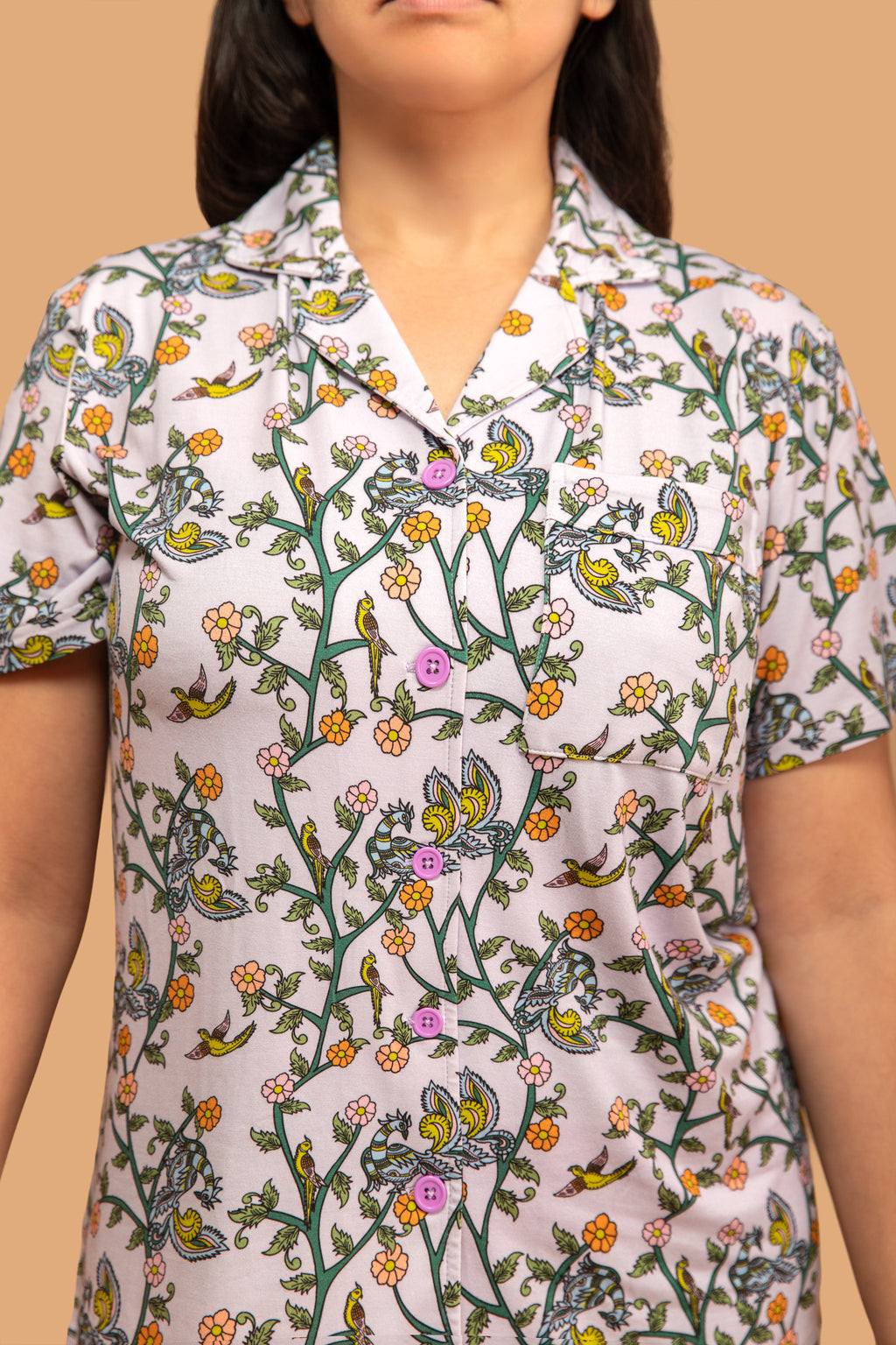 Kalamkari Canopy Women's PJ Set