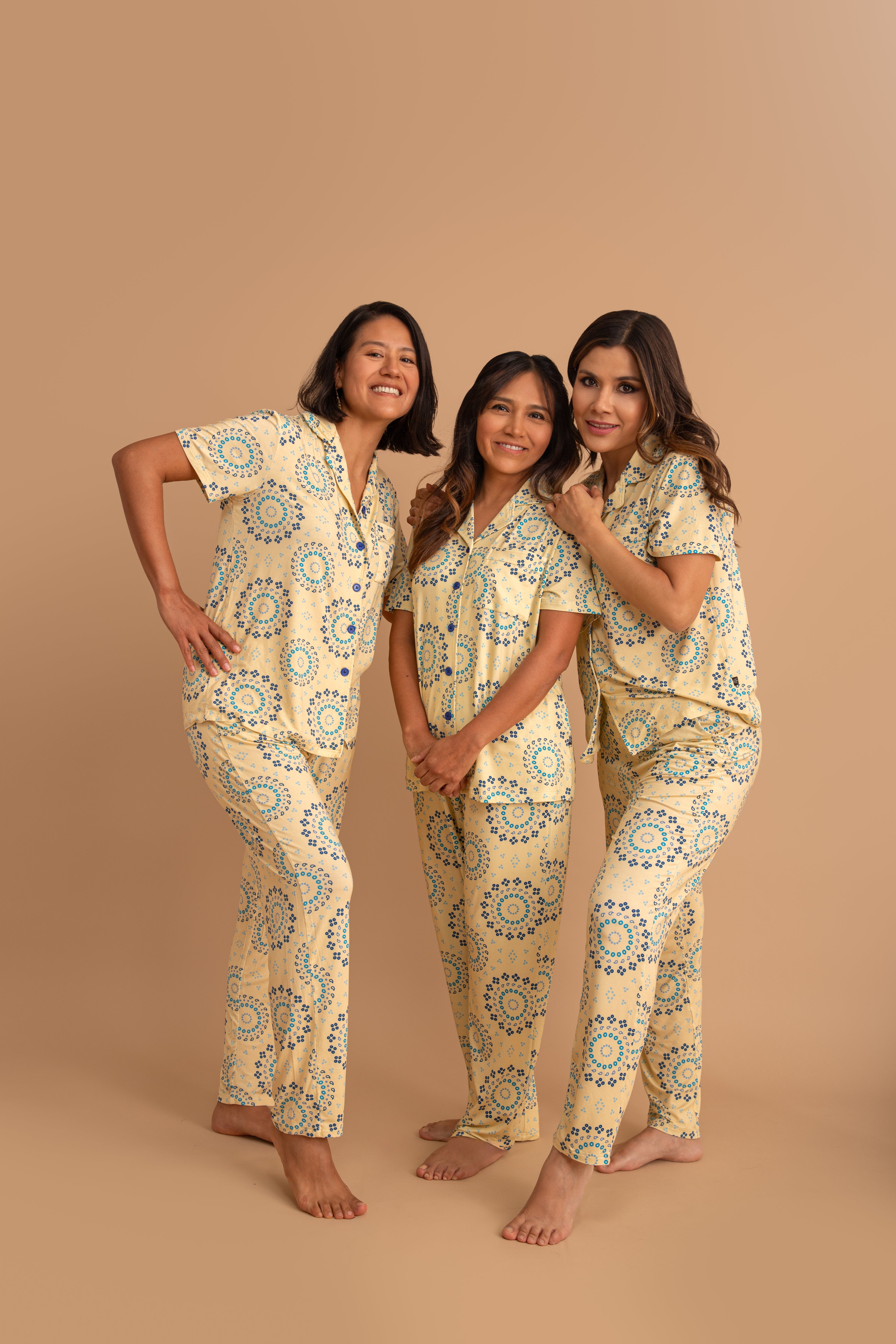 Bandhani Burst Women's PJ Set