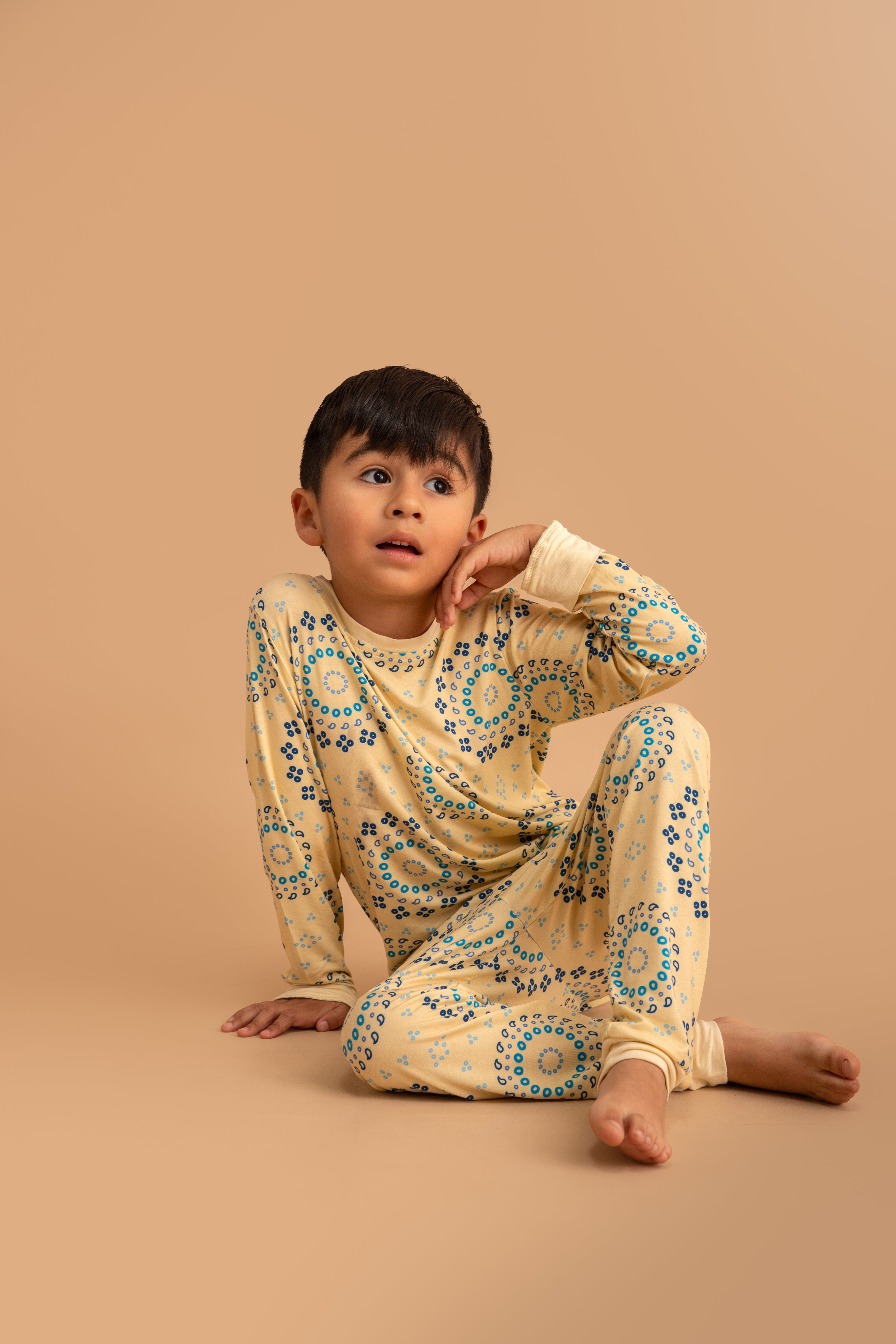 Bandhani Burst Toddler PJ Set