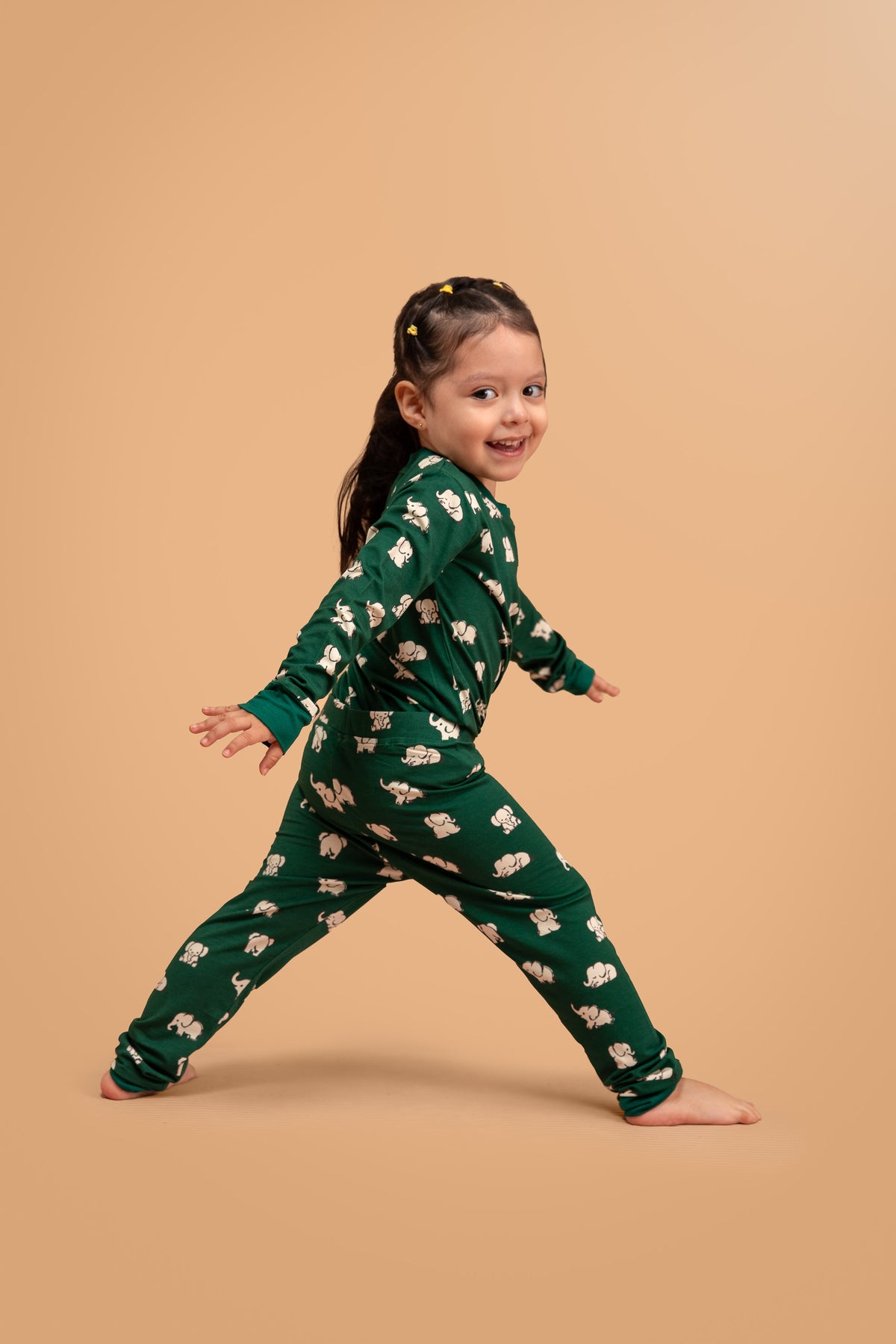 Elephant Etchings Toddler PJ Set
