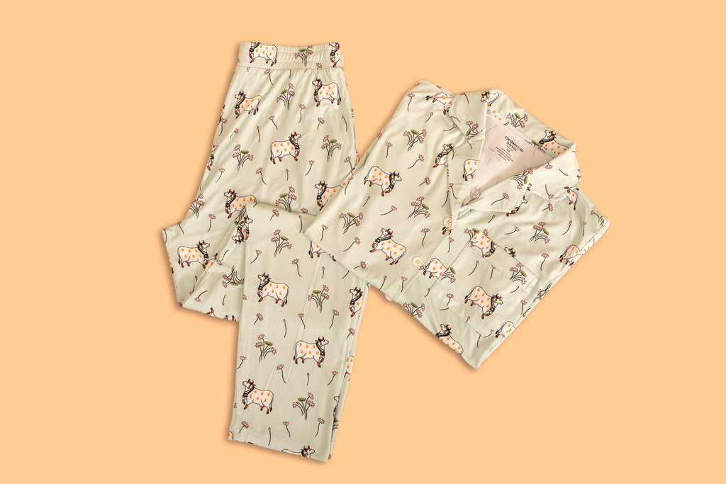 Pichwai Pastures Women's PJ Set