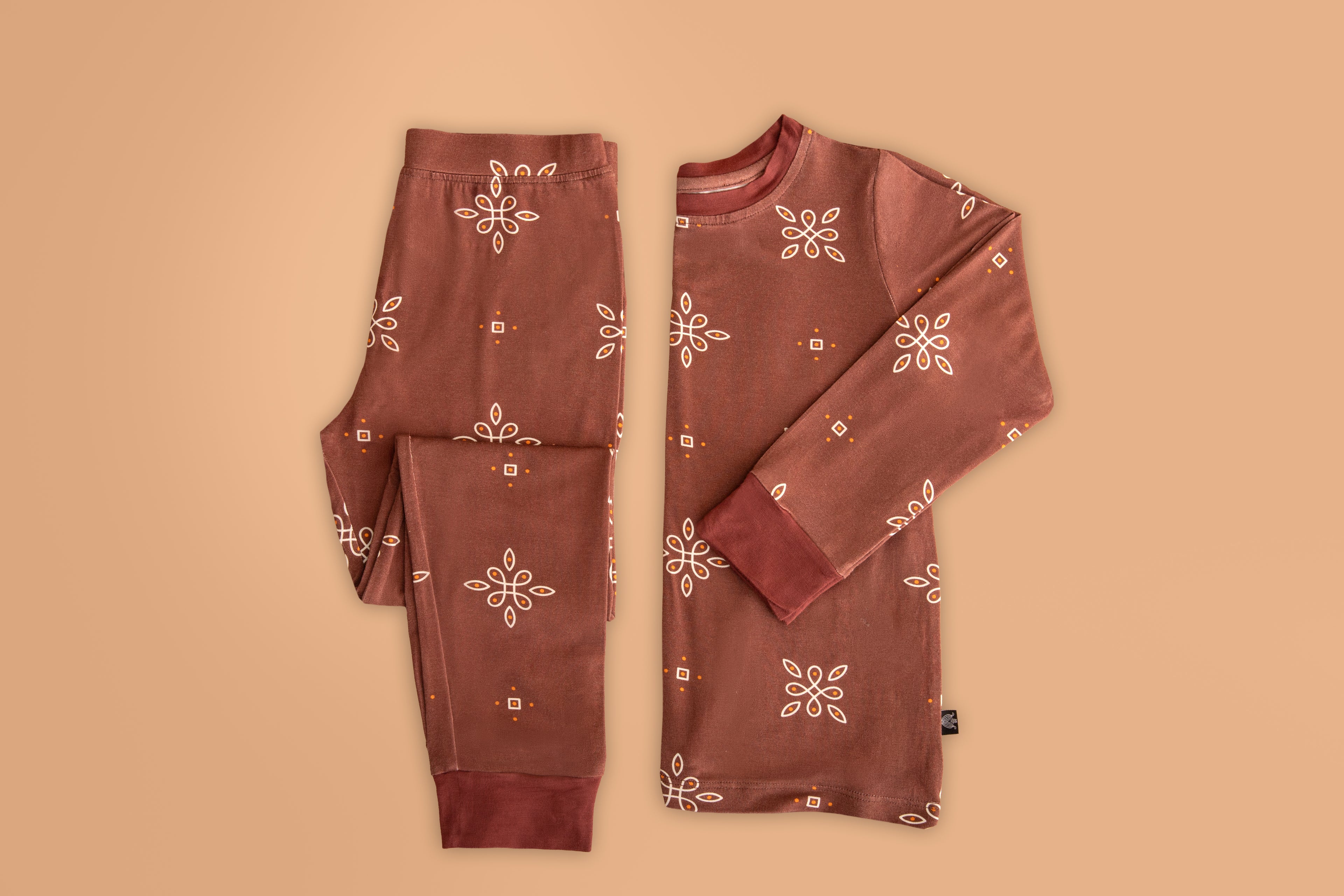 Kolam Kaleidoscope Toddler PJ Set