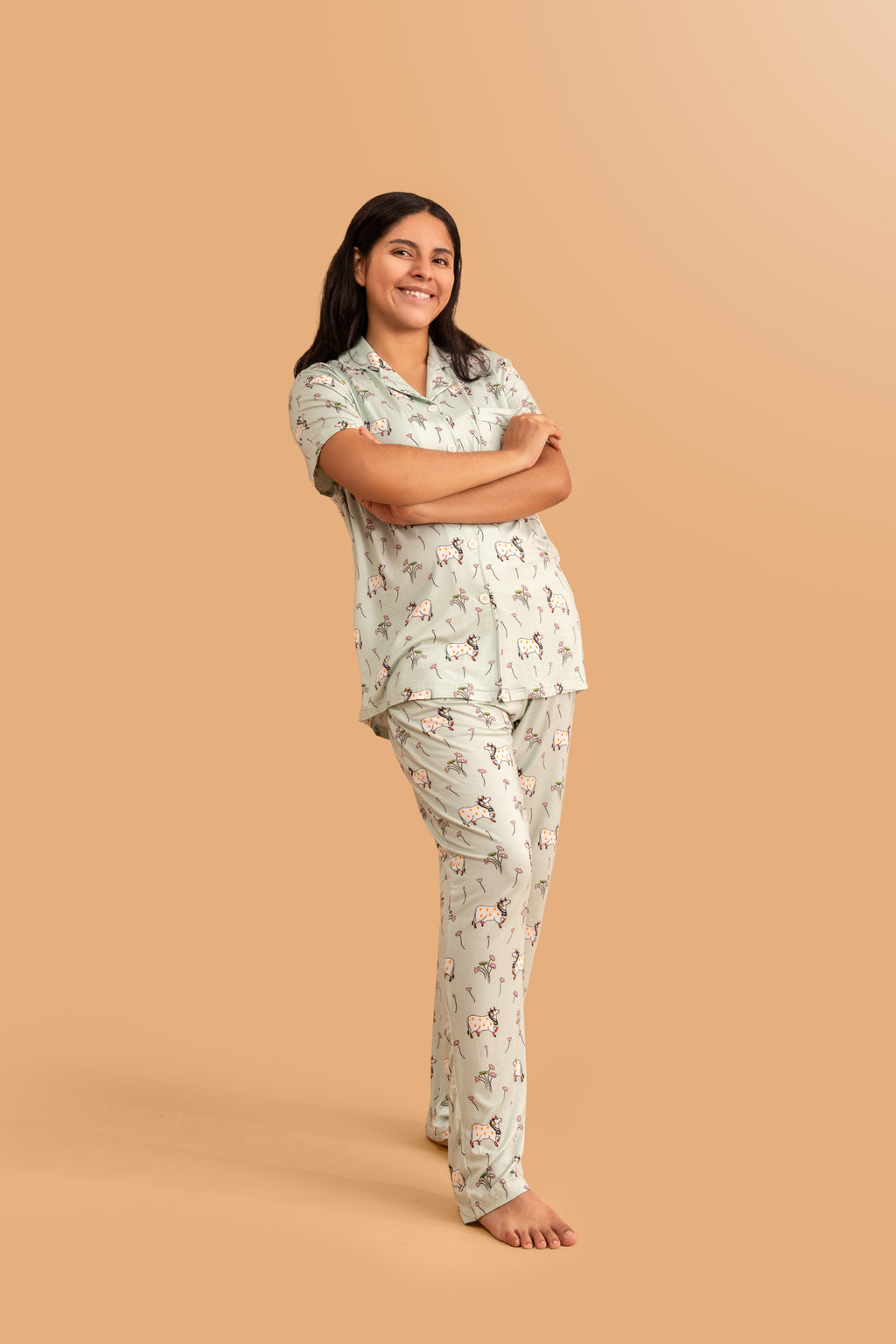 Pichwai Pastures Women's PJ Set